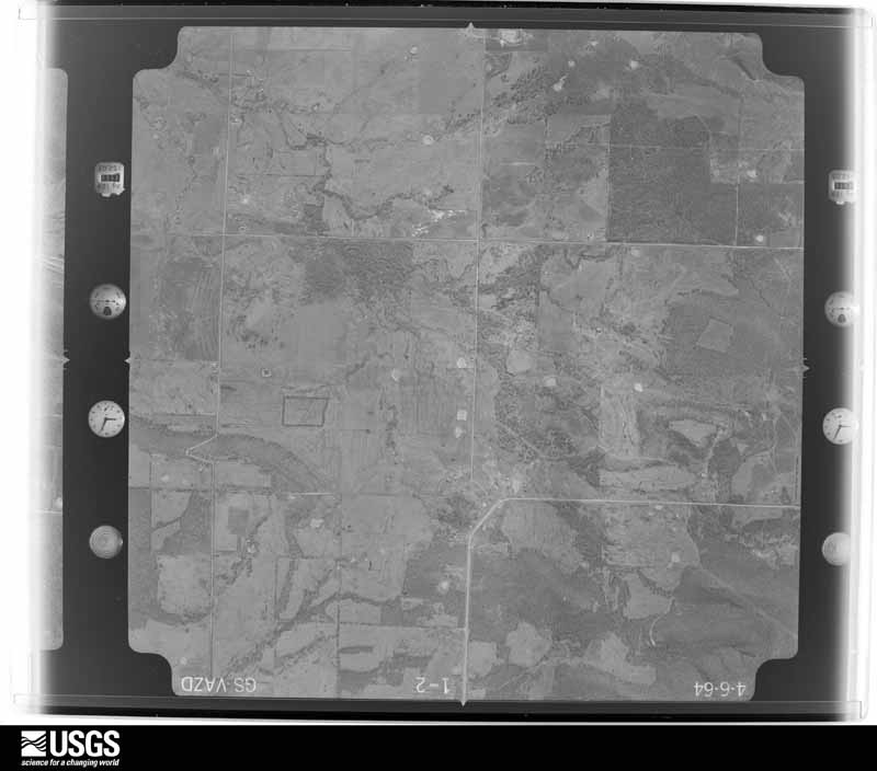 U.S. Geological Survey aerial photograph, 1964-04-06, scale 1:18000