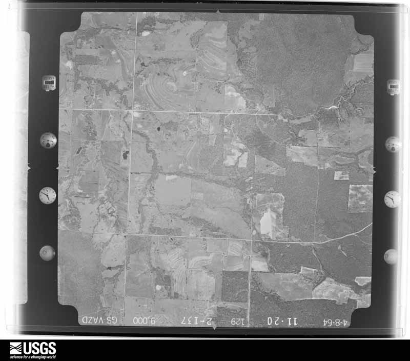 U.S. Geological Survey aerial photograph, 1964-04-08, scale 1:18000