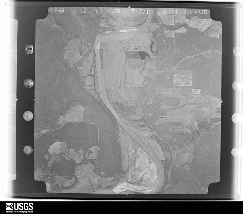 U.S. Geological Survey aerial photograph, 1964-04-08, scale 1:18000