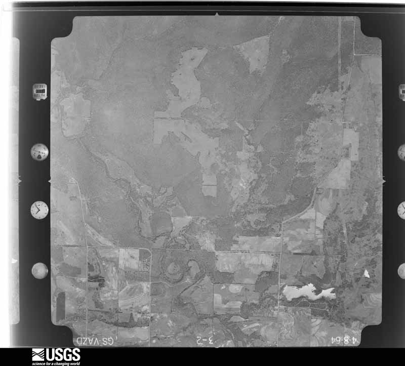 U.S. Geological Survey aerial photograph, 1964-04-08, scale 1:18000