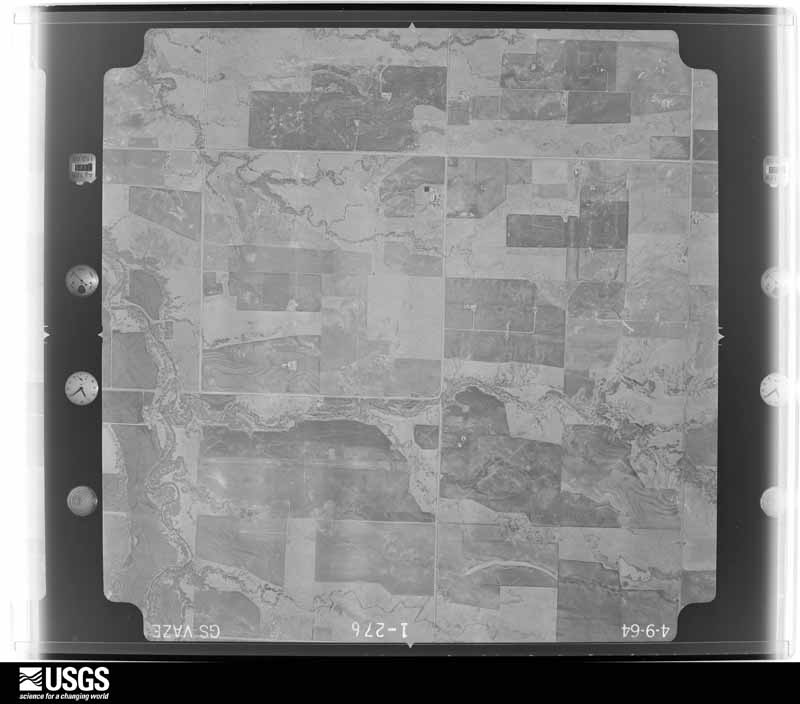 U.S. Geological Survey aerial photograph, 1964-04-09, scale 1:18000