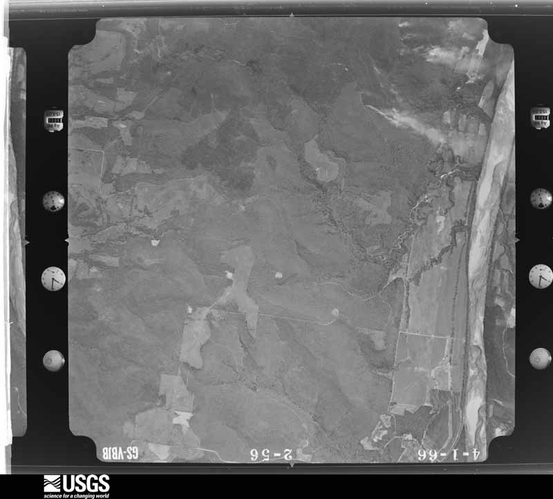 U.S. Geological Survey aerial photograph, 1966-04-01, scale 1:22000