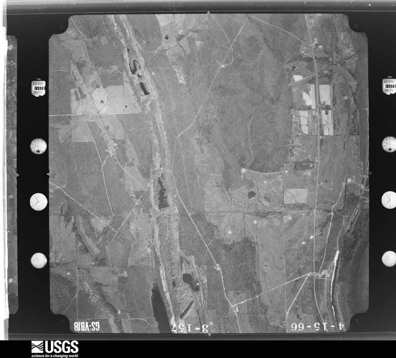 U.S. Geological Survey aerial photograph, 1966-04-15, scale 1:22000