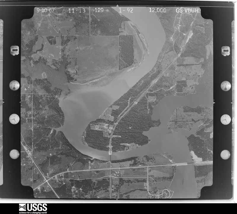 U.S. Geological Survey aerial photograph, 1967-09-10, scale 1:24000