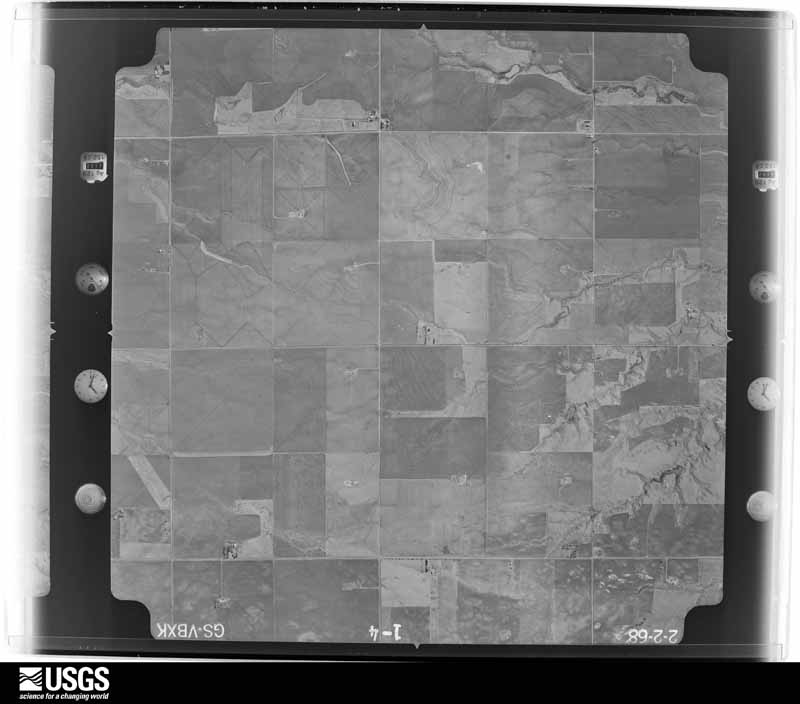 U.S. Geological Survey aerial photograph, 1968-02-02, scale 1:20000