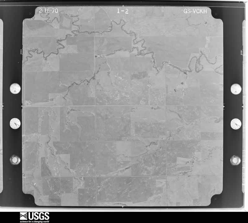 U.S. Geological Survey aerial photograph, 1970-02-16, scale 1:20000
