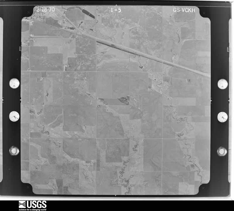 U.S. Geological Survey aerial photograph, 1970-02-16, scale 1:20000