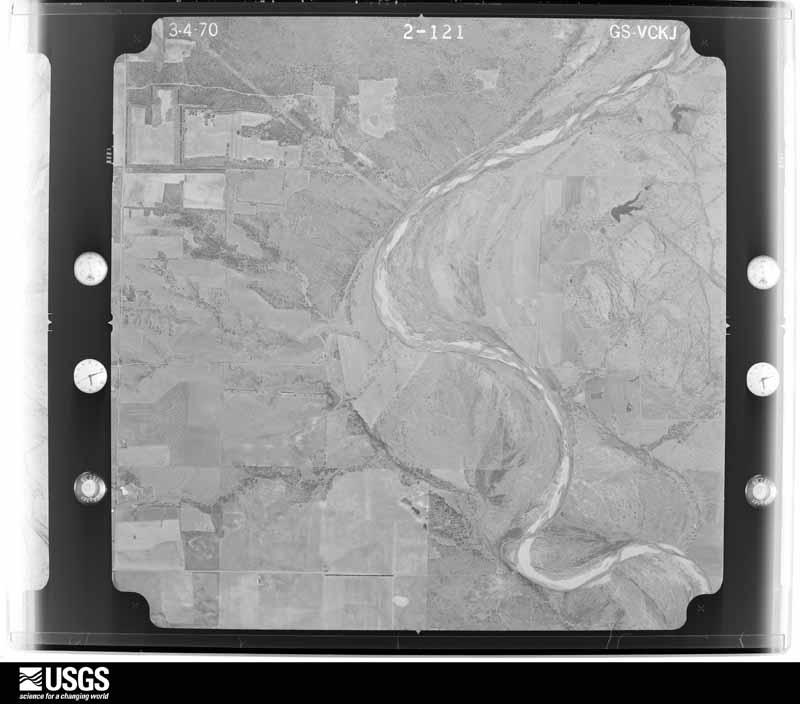 U.S. Geological Survey aerial photograph, 1970-03-04, scale 1:20000