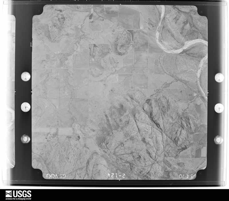 U.S. Geological Survey aerial photograph, 1970-03-04, scale 1:20000