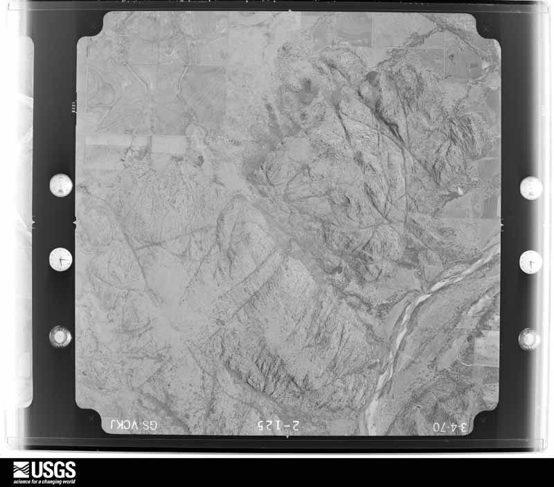 U.S. Geological Survey aerial photograph, 1970-03-04, scale 1:20000