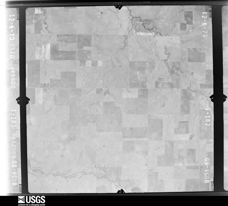 U.S. Geological Survey aerial photograph, 1970-12-06, scale 1:24000