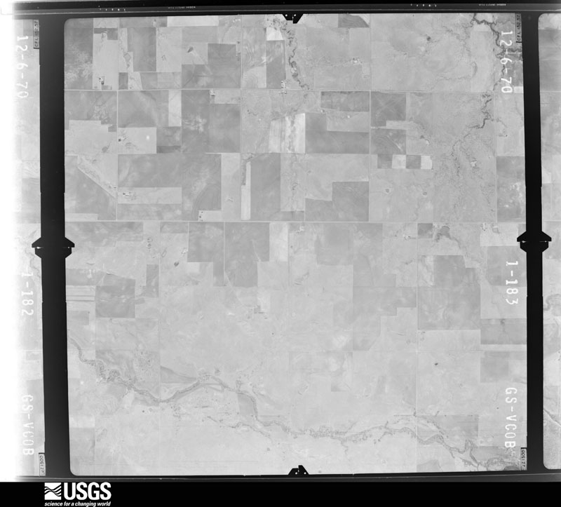 U.S. Geological Survey aerial photograph, 1970-12-06, scale 1:24000