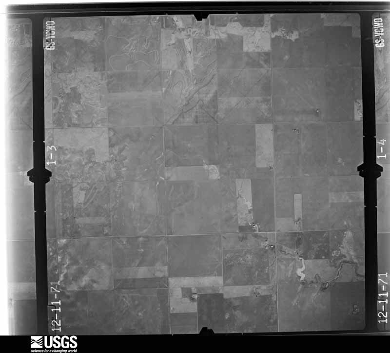 U.S. Geological Survey aerial photograph, 1972-01-11, scale 1:20000