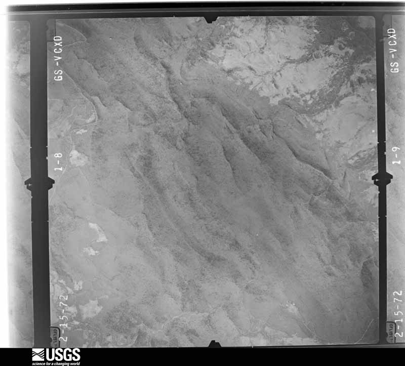 U.S. Geological Survey aerial photograph, 1972-03-13, scale 1:29000