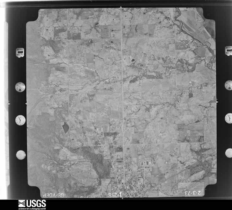 U.S. Geological Survey aerial photograph, 1973-02-20, scale 1:24000
