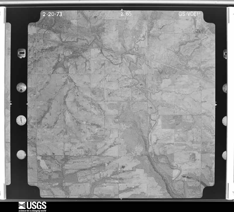 U.S. Geological Survey aerial photograph, 1973-02-20, scale 1:24000
