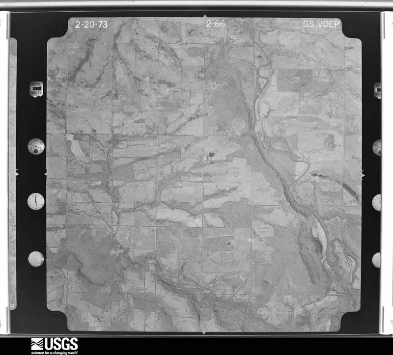 U.S. Geological Survey aerial photograph, 1973-02-20, scale 1:24000