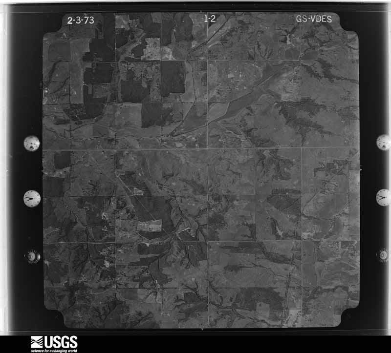 U.S. Geological Survey aerial photograph, 1973-02-09, scale 1:24000