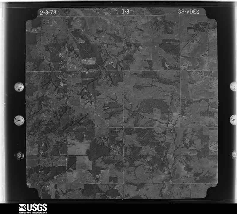 U.S. Geological Survey aerial photograph, 1973-02-09, scale 1:24000