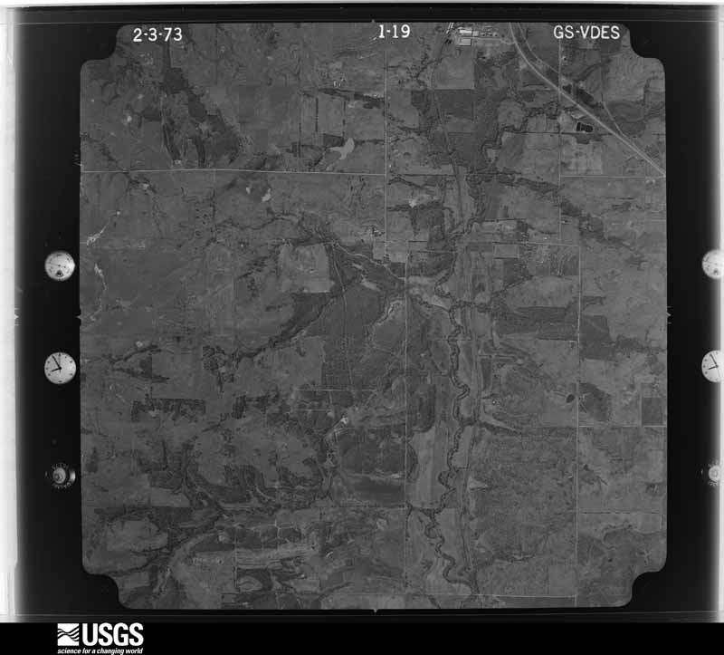 U.S. Geological Survey aerial photograph, 1973-02-09, scale 1:24000