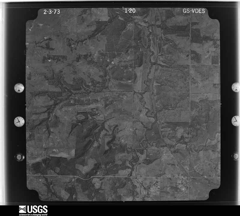 U.S. Geological Survey aerial photograph, 1973-02-09, scale 1:24000