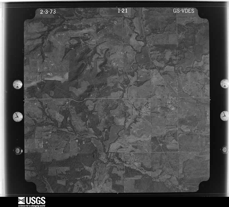 U.S. Geological Survey aerial photograph, 1973-02-09, scale 1:24000