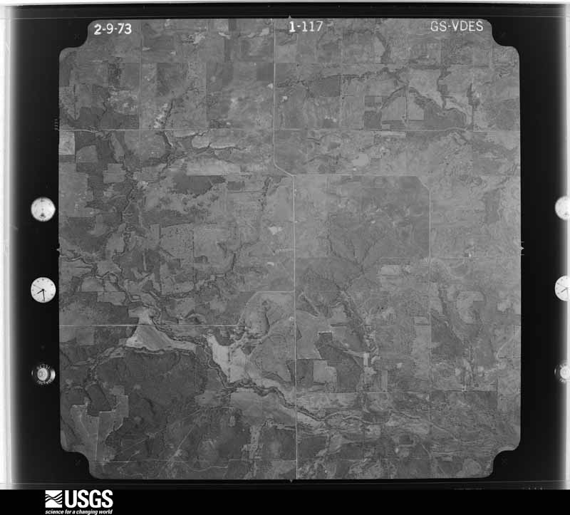 U.S. Geological Survey aerial photograph, 1973-02-09, scale 1:24000