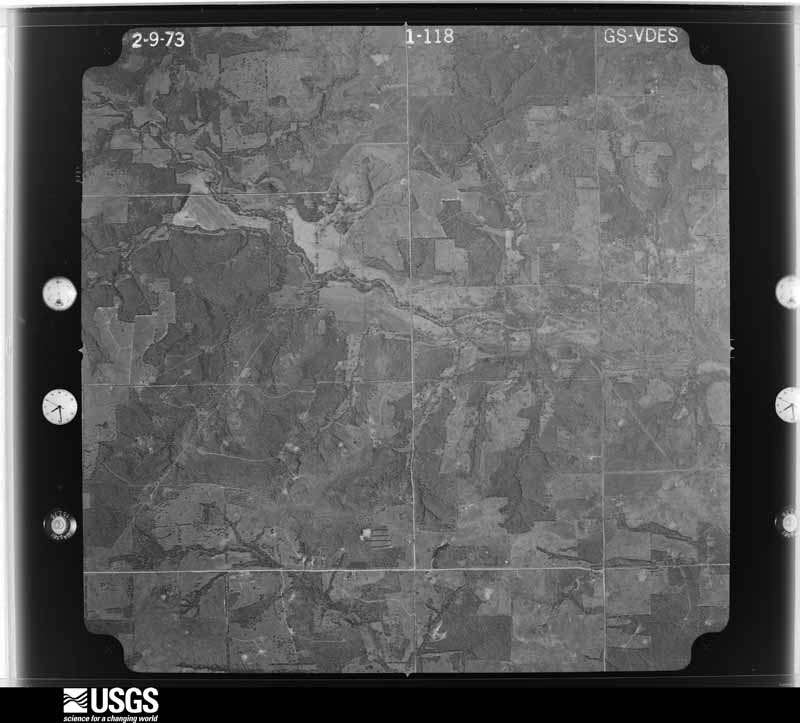 U.S. Geological Survey aerial photograph, 1973-02-09, scale 1:24000