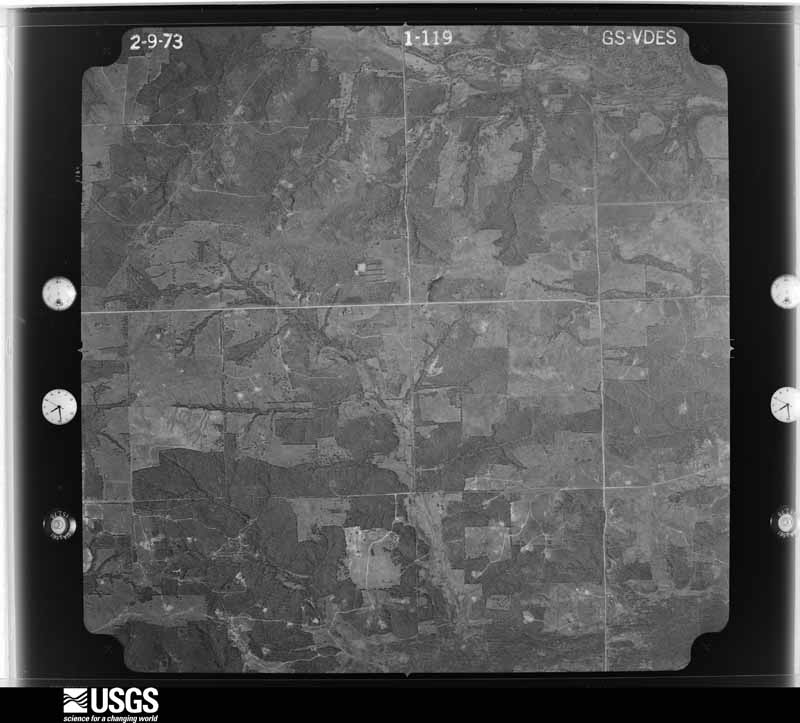 U.S. Geological Survey aerial photograph, 1973-02-09, scale 1:24000