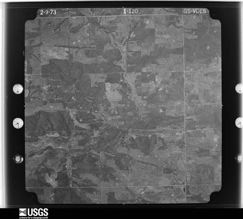 U.S. Geological Survey aerial photograph, 1973-02-09, scale 1:24000