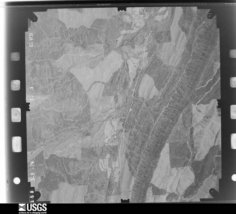 U.S. Geological Survey aerial photograph, 1979-04-06, scale 1:28000