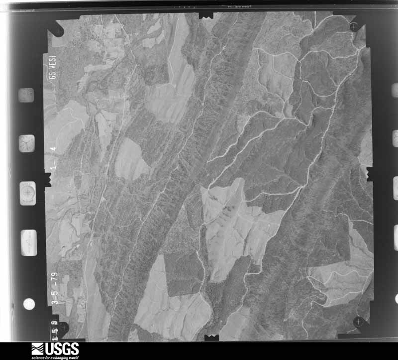 U.S. Geological Survey aerial photograph, 1979-04-06, scale 1:28000