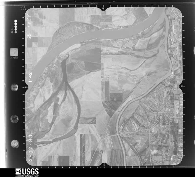 U.S. Geological Survey aerial photograph, 1983-03-22, scale 1:24000
