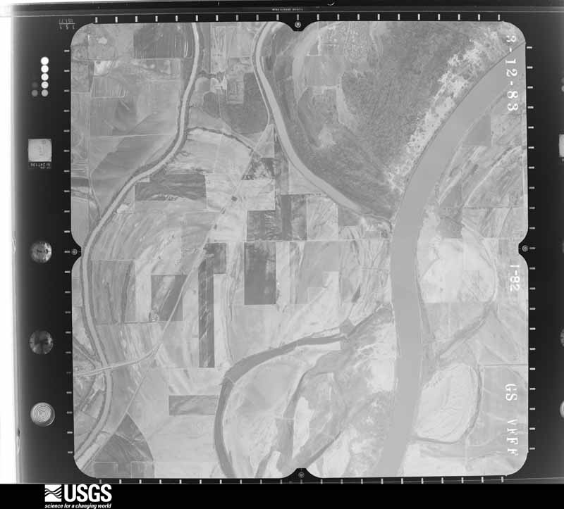 U.S. Geological Survey aerial photograph, 1983-03-22, scale 1:24000