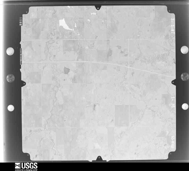 U.S. Geological Survey aerial photograph, 1987-03-01, scale 1:24000