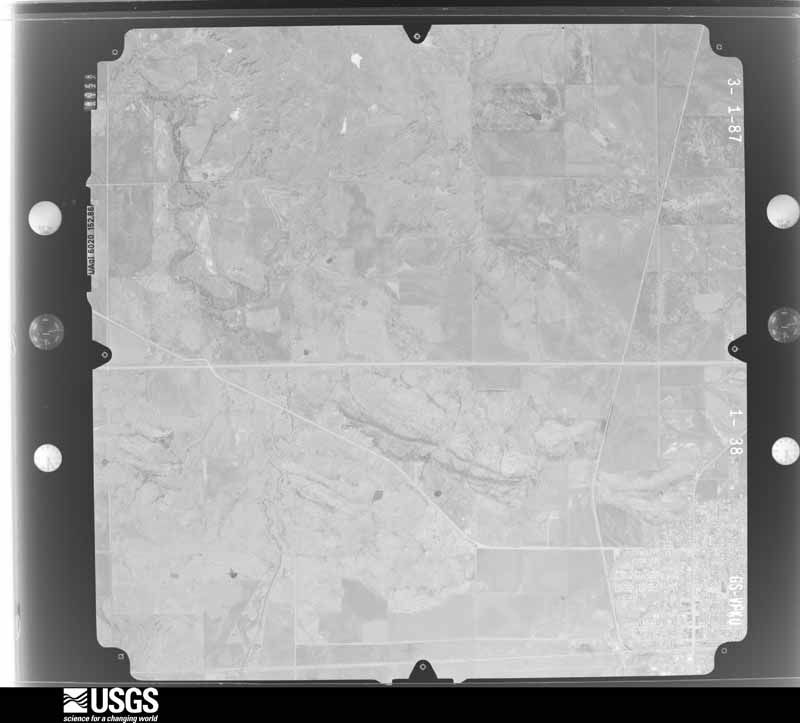 U.S. Geological Survey aerial photograph, 1987-03-01, scale 1:24000