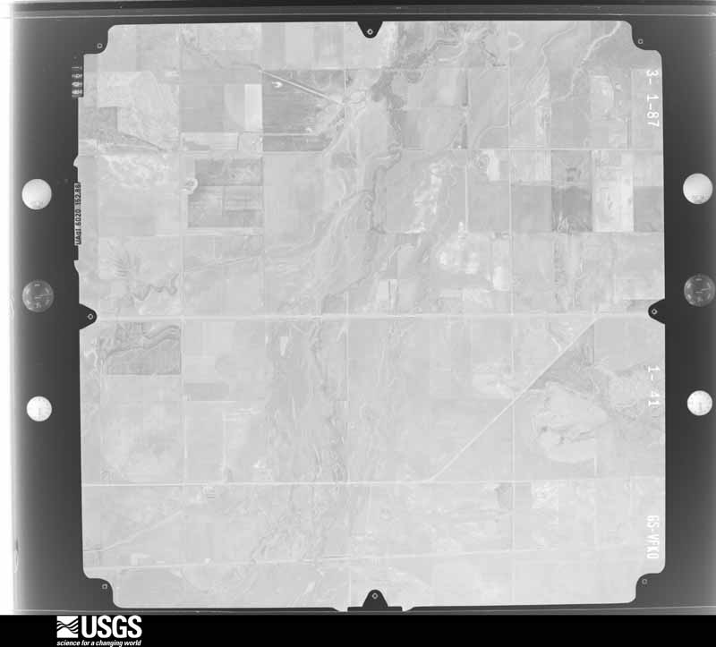 U.S. Geological Survey aerial photograph, 1987-03-01, scale 1:24000