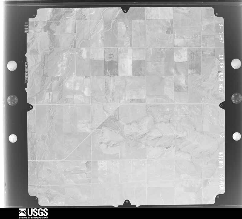 U.S. Geological Survey aerial photograph, 1987-03-01, scale 1:24000