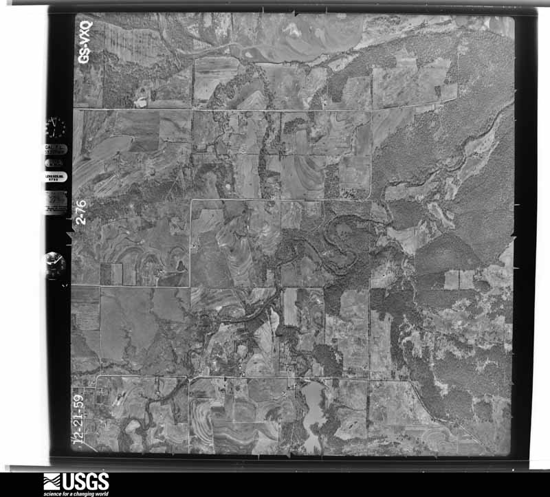 U.S. Geological Survey aerial photograph, 1959-12-21, scale 1:17000