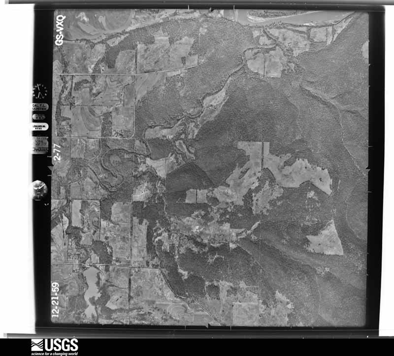U.S. Geological Survey aerial photograph, 1959-12-21, scale 1:17000