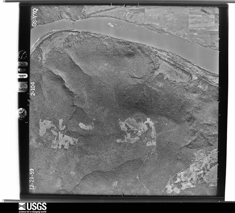 U.S. Geological Survey aerial photograph, 1959-12-21, scale 1:17000