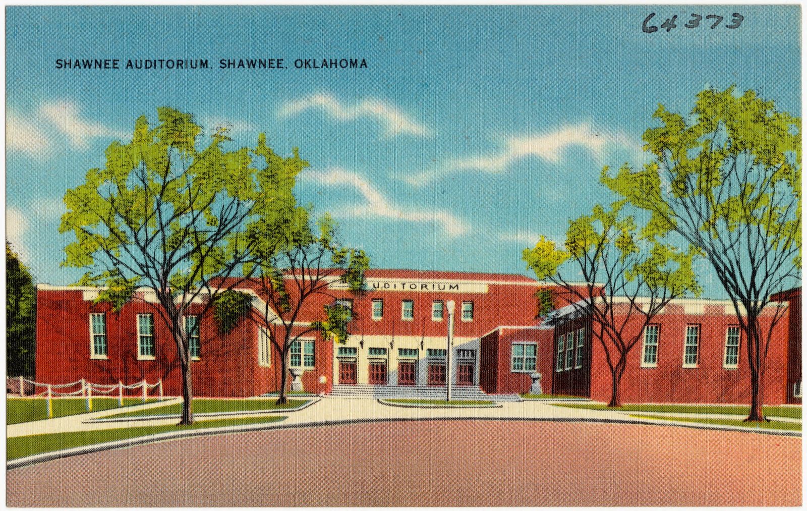Shawnee Auditorium, Shawnee, Oklahoma, Boston Public Library - undated