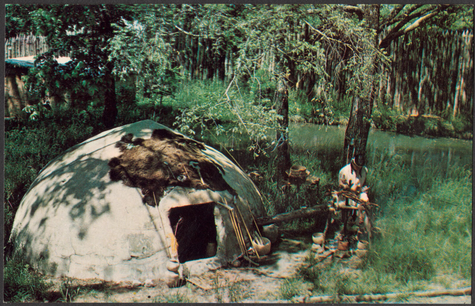A Cherokee medicine man or Dida:hnvwi:sg (I), Boston Public Library - undated