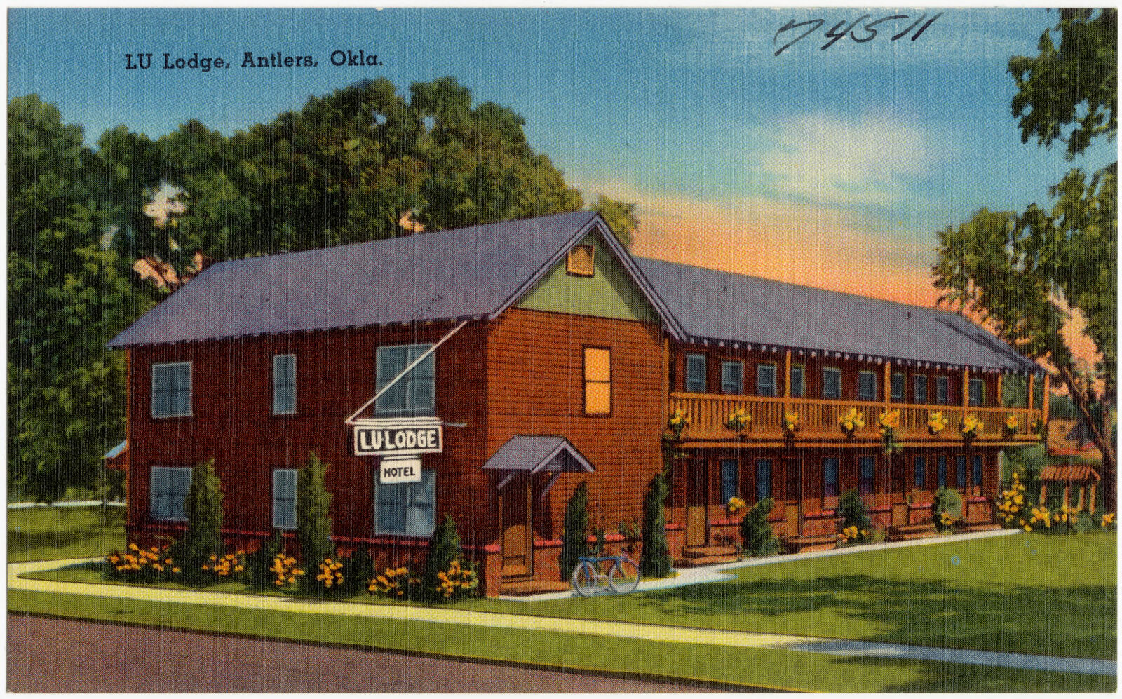 LU Lodge, Antlers, Okla., Boston Public Library - undated