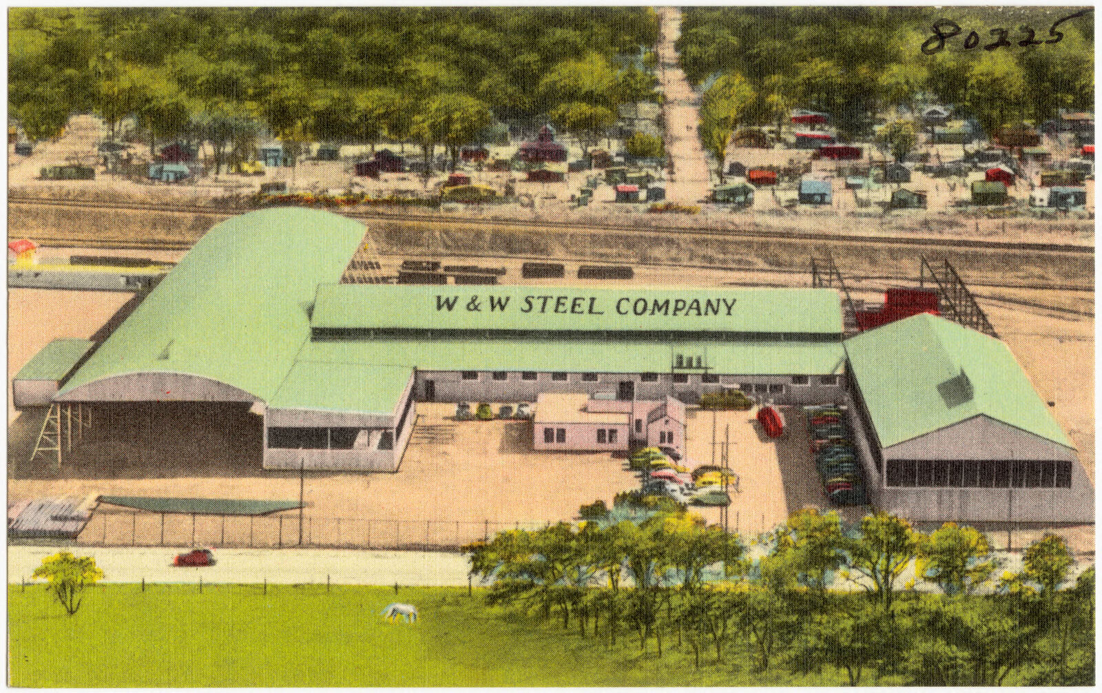 W & W Steel Company, Boston Public Library - undated