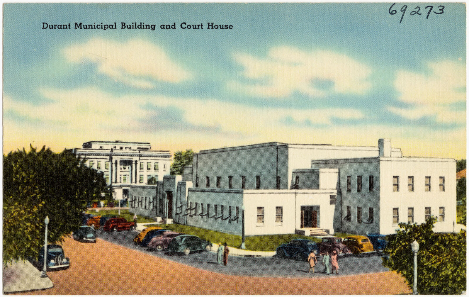 Durant Municipal Building and Court House, Boston Public Library - undated