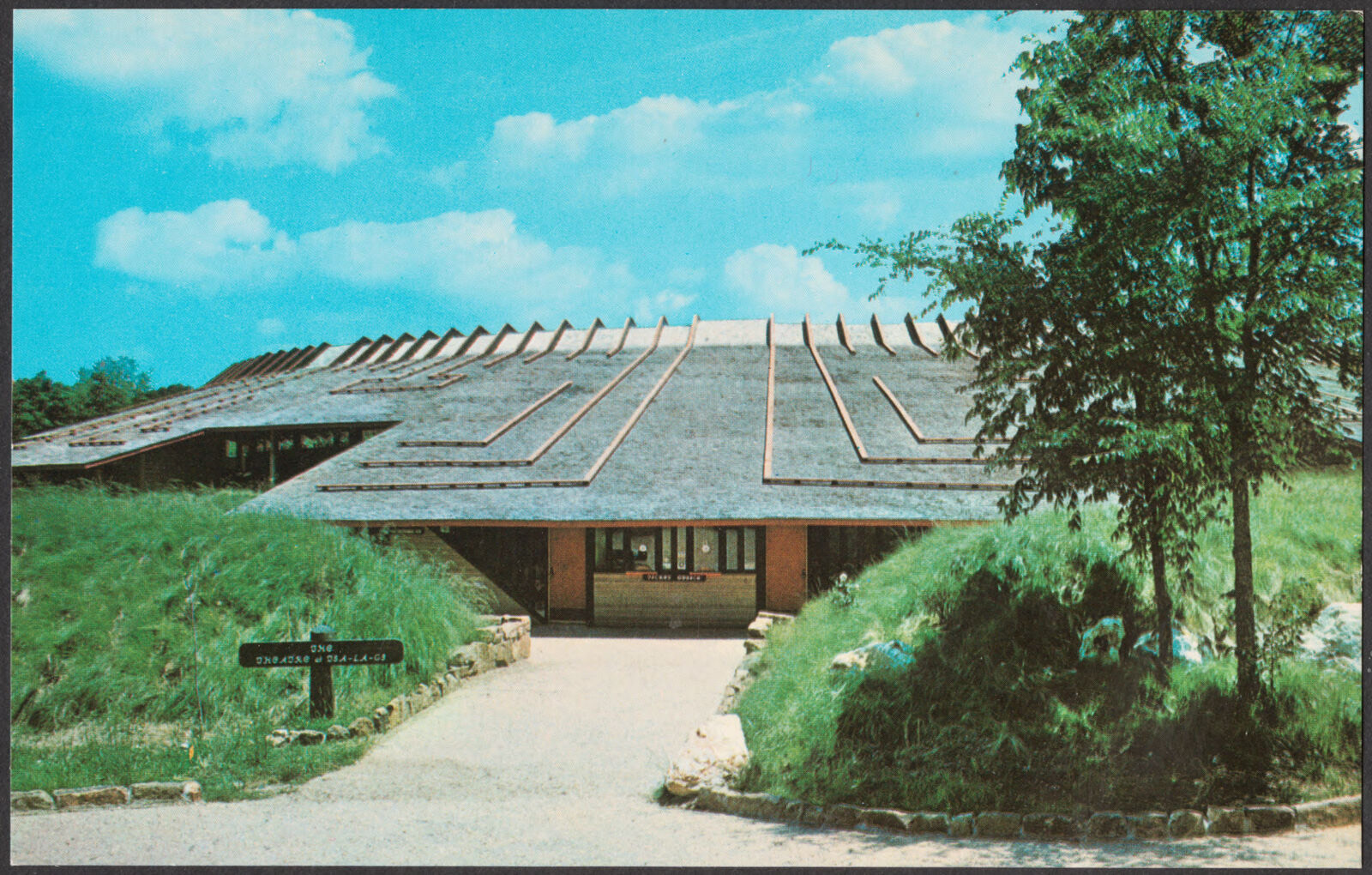 Entrance to the theatre at Tsa-la-gi, Boston Public Library - undated