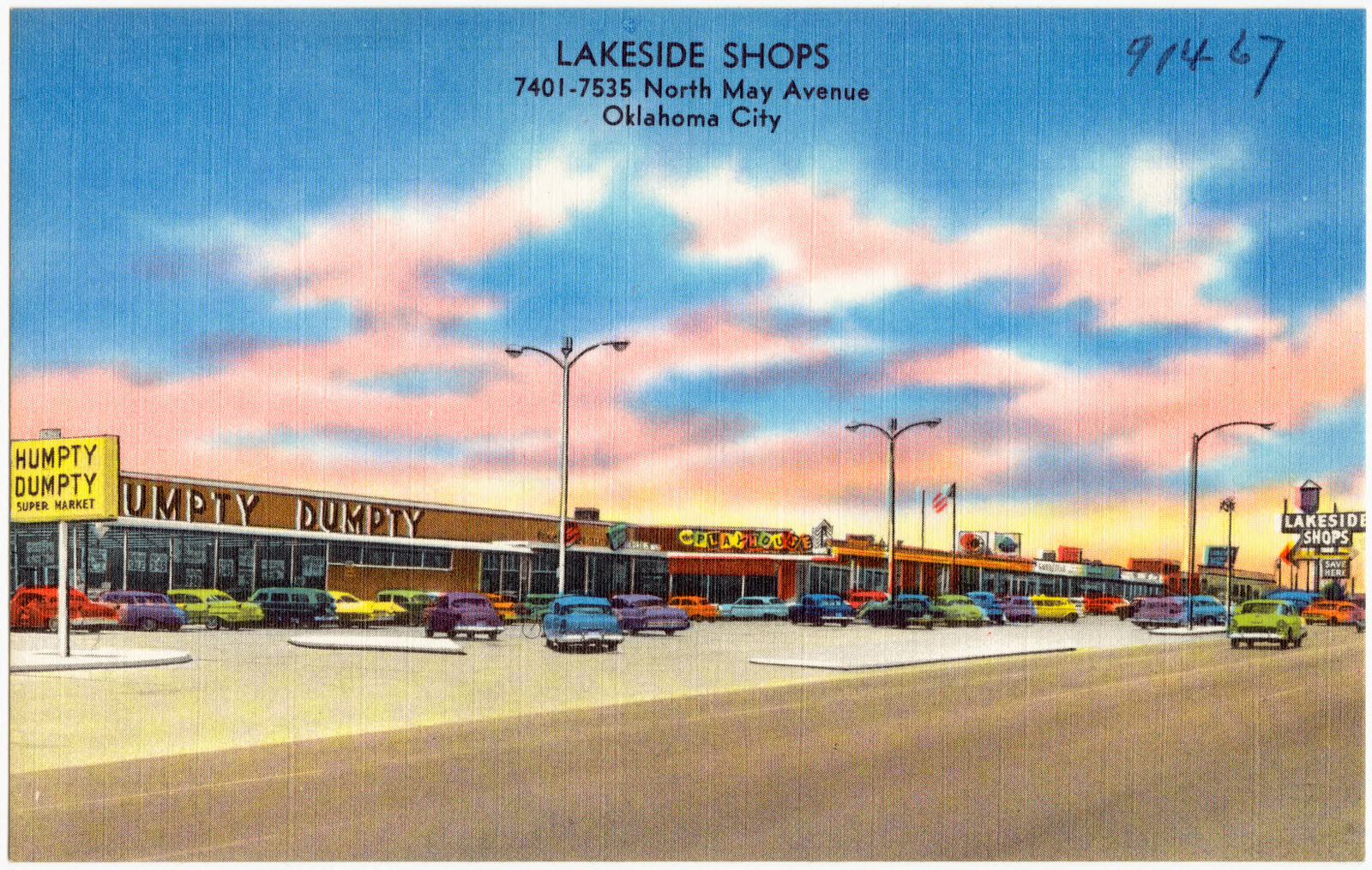 Lakeside Shops, 7400 - 7500 blocks north May Avenue, Oklahoma City, Boston Public Library - undated
