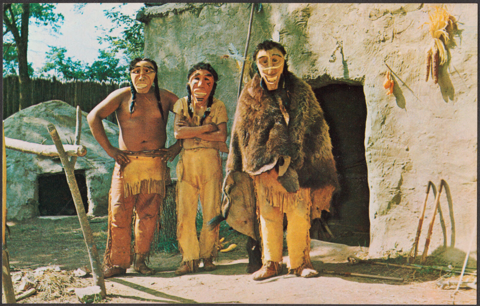 "Booger" masks, Boston Public Library - undated