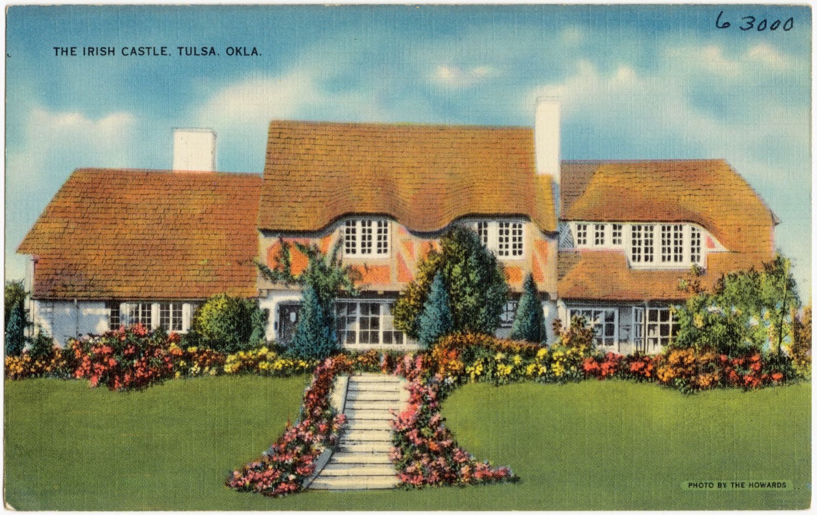 The Irish Castle, Tulsa, Okla., Boston Public Library - undated